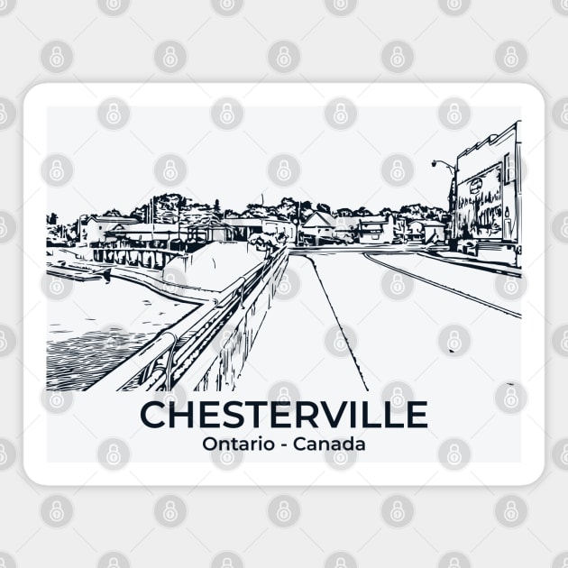 Chesterville - Ontario Magnet by Lakeric